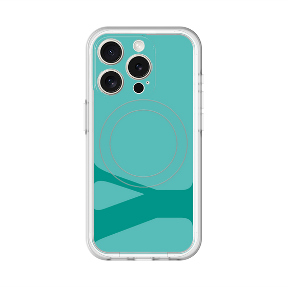 スリムプロテクションプレミアムケース with MagSafe［ オリジナル - initial color - Y light green ］