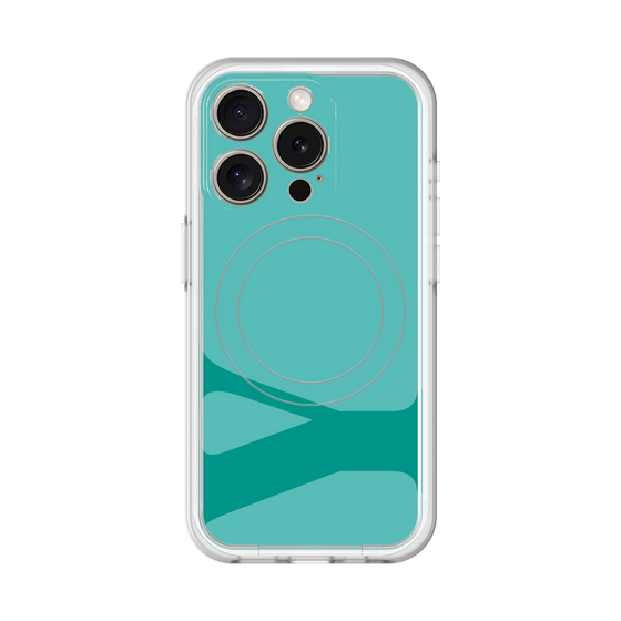 スリムプロテクションプレミアムケース with MagSafe［ オリジナル - initial color - Y light green ］