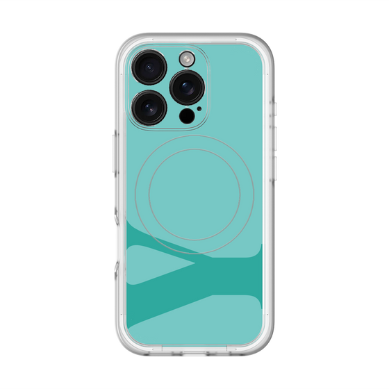 スリムプロテクションプレミアムケース with MagSafe［ オリジナル - initial color - Y light green ］