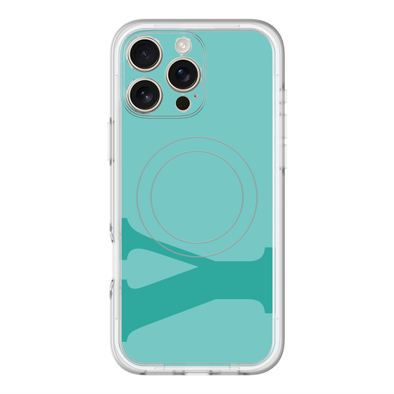 スリムプロテクションプレミアムケース with MagSafe［ オリジナル - initial color - Y light green ］
