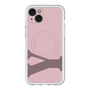 スリムプロテクションプレミアムケース with MagSafe［ オリジナル - initial color - Y dusty pink ］