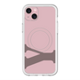 スリムプロテクションプレミアムケース with MagSafe［ オリジナル - initial color - Y dusty pink ］