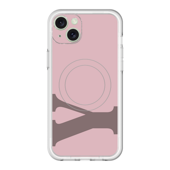 スリムプロテクションプレミアムケース with MagSafe［ オリジナル - initial color - Y dusty pink ］