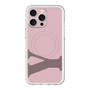 スリムプロテクションプレミアムケース with MagSafe［ オリジナル - initial color - Y dusty pink ］