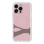 スリムプロテクションプレミアムケース with MagSafe［ オリジナル - initial color - Y dusty pink ］