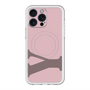 スリムプロテクションプレミアムケース with MagSafe［ オリジナル - initial color - Y dusty pink ］