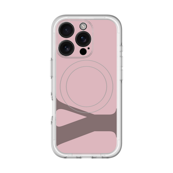 スリムプロテクションプレミアムケース with MagSafe［ オリジナル - initial color - Y dusty pink ］