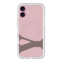 スリムプロテクションプレミアムケース with MagSafe［ オリジナル - initial color - Y dusty pink ］
