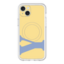 スリムプロテクションプレミアムケース with MagSafe［ オリジナル - initial color - Y yellow ］