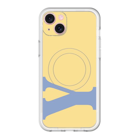 スリムプロテクションプレミアムケース with MagSafe［ オリジナル - initial color - Y yellow ］