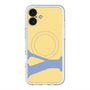 スリムプロテクションプレミアムケース with MagSafe［ オリジナル - initial color - Y yellow ］