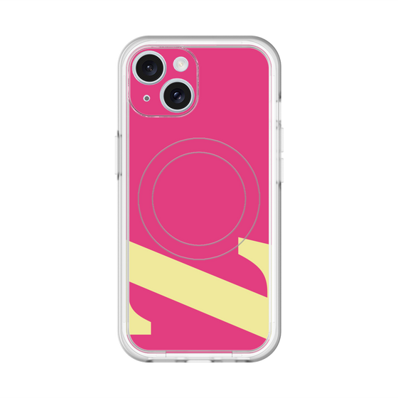 スリムプロテクションプレミアムケース with MagSafe［ オリジナル - initial color - Z pink ］
