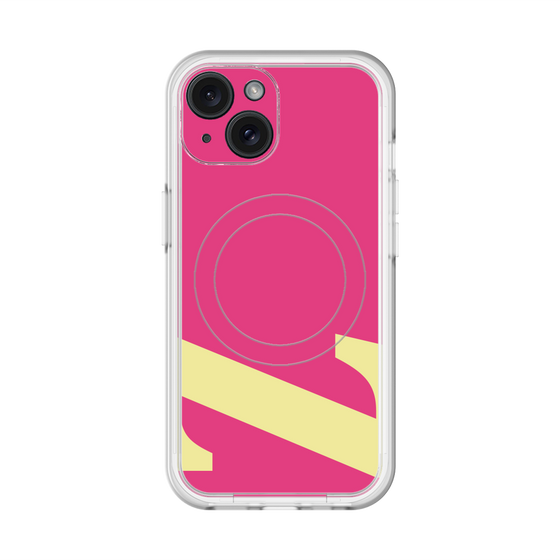 スリムプロテクションプレミアムケース with MagSafe［ オリジナル - initial color - Z pink ］