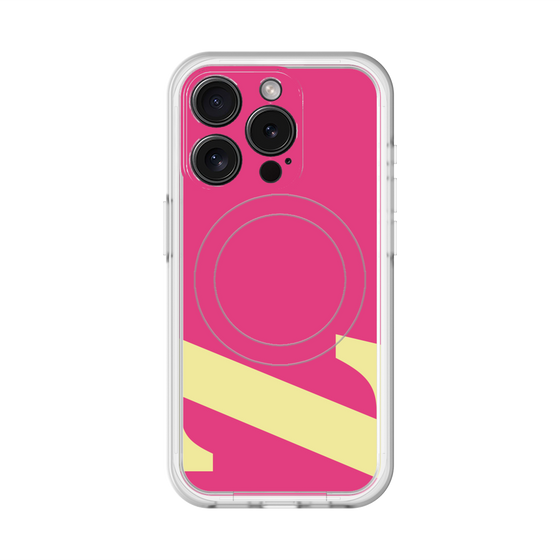 スリムプロテクションプレミアムケース with MagSafe［ オリジナル - initial color - Z pink ］