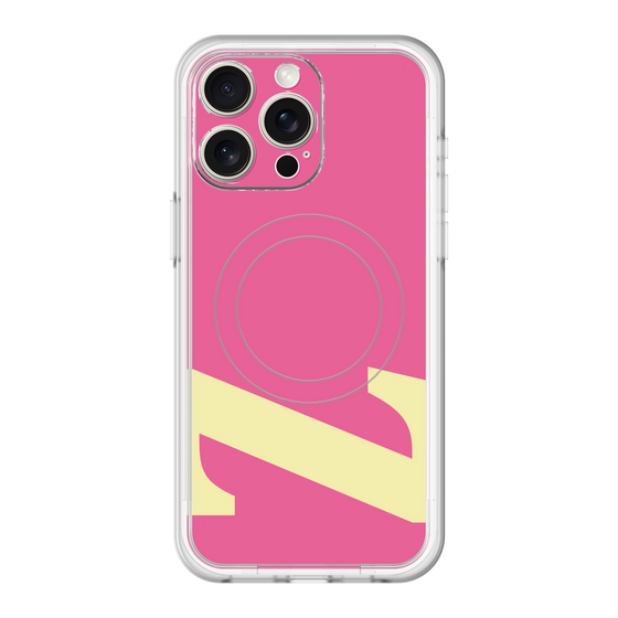 スリムプロテクションプレミアムケース with MagSafe［ オリジナル - initial color - Z pink ］