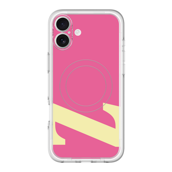 スリムプロテクションプレミアムケース with MagSafe［ オリジナル - initial color - Z pink ］