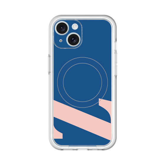スリムプロテクションプレミアムケース with MagSafe［ オリジナル - initial color - Z navy ］