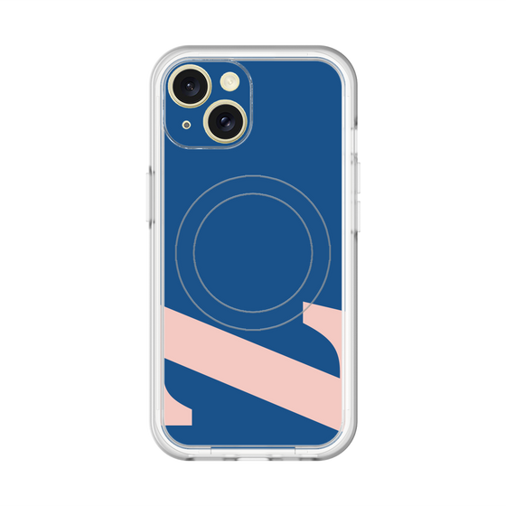 スリムプロテクションプレミアムケース with MagSafe［ オリジナル - initial color - Z navy ］