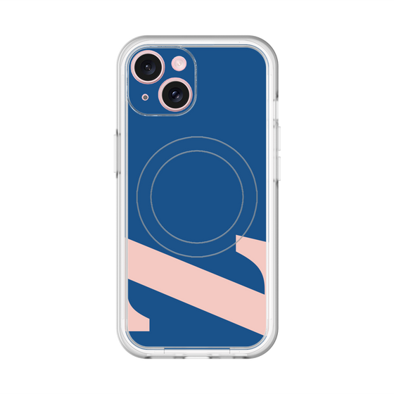 スリムプロテクションプレミアムケース with MagSafe［ オリジナル - initial color - Z navy ］