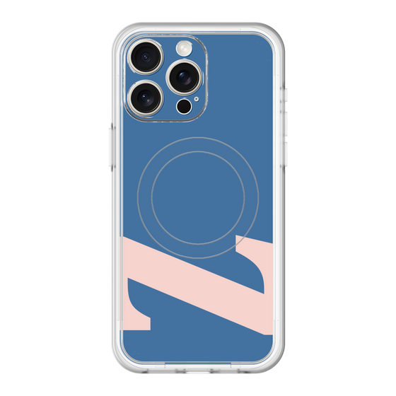 スリムプロテクションプレミアムケース with MagSafe［ オリジナル - initial color - Z navy ］
