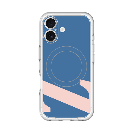スリムプロテクションプレミアムケース with MagSafe［ オリジナル - initial color - Z navy ］