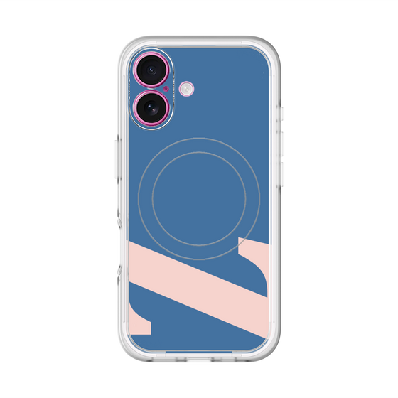 スリムプロテクションプレミアムケース with MagSafe［ オリジナル - initial color - Z navy ］
