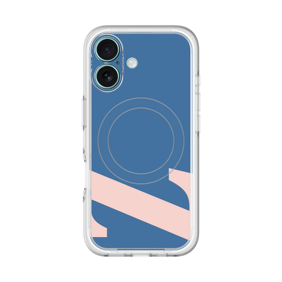 スリムプロテクションプレミアムケース with MagSafe［ オリジナル - initial color - Z navy ］