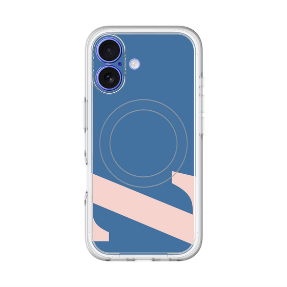 スリムプロテクションプレミアムケース with MagSafe［ オリジナル - initial color - Z navy ］
