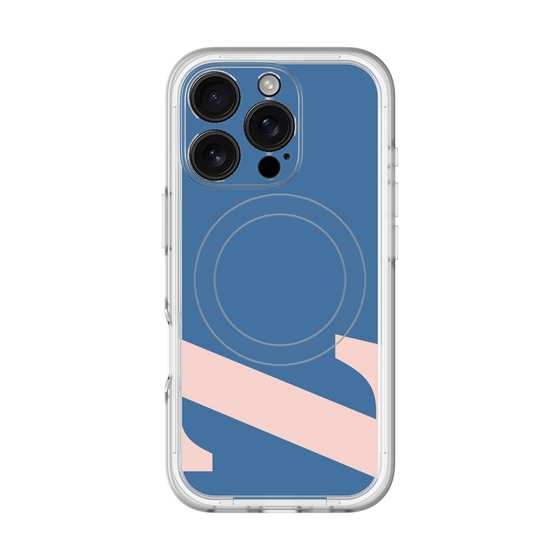 スリムプロテクションプレミアムケース with MagSafe［ オリジナル - initial color - Z navy ］