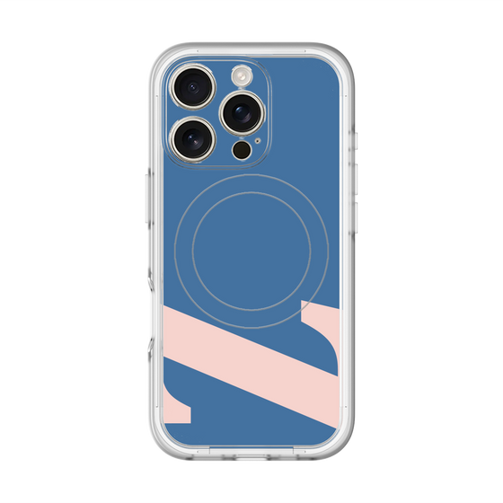 スリムプロテクションプレミアムケース with MagSafe［ オリジナル - initial color - Z navy ］