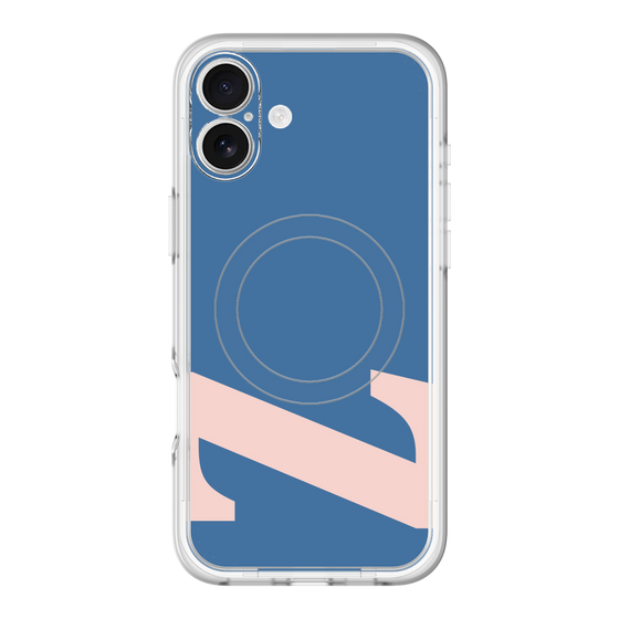 スリムプロテクションプレミアムケース with MagSafe［ オリジナル - initial color - Z navy ］