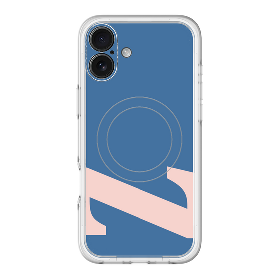 スリムプロテクションプレミアムケース with MagSafe［ オリジナル - initial color - Z navy ］