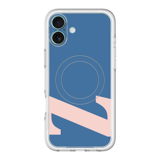 スリムプロテクションプレミアムケース with MagSafe［ オリジナル - initial color - Z navy ］