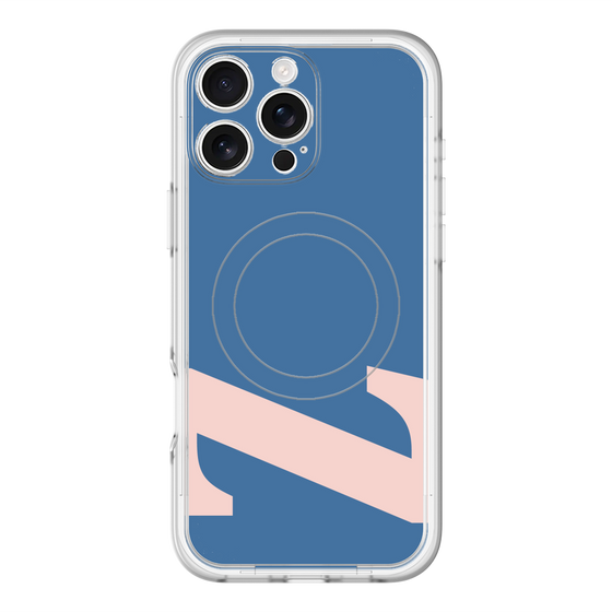 スリムプロテクションプレミアムケース with MagSafe［ オリジナル - initial color - Z navy ］