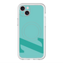 スリムプロテクションプレミアムケース with MagSafe［ オリジナル - initial color - Z light green ］