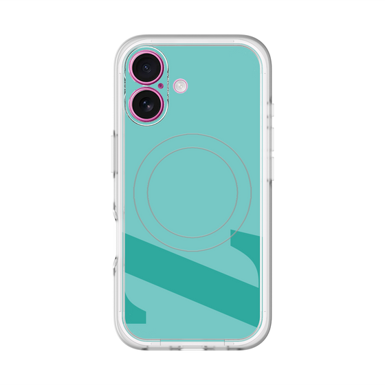 スリムプロテクションプレミアムケース with MagSafe［ オリジナル - initial color - Z light green ］