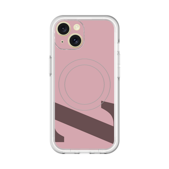 スリムプロテクションプレミアムケース with MagSafe［ オリジナル - initial color - Z dusty pink ］