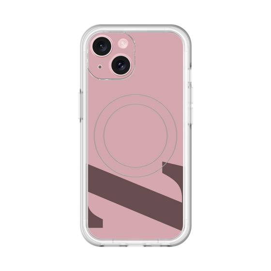 スリムプロテクションプレミアムケース with MagSafe［ オリジナル - initial color - Z dusty pink ］