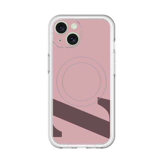 スリムプロテクションプレミアムケース with MagSafe［ オリジナル - initial color - Z dusty pink ］