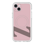 スリムプロテクションプレミアムケース with MagSafe［ オリジナル - initial color - Z dusty pink ］