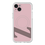 スリムプロテクションプレミアムケース with MagSafe［ オリジナル - initial color - Z dusty pink ］