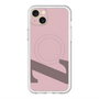 スリムプロテクションプレミアムケース with MagSafe［ オリジナル - initial color - Z dusty pink ］