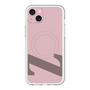 スリムプロテクションプレミアムケース with MagSafe［ オリジナル - initial color - Z dusty pink ］