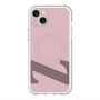 スリムプロテクションプレミアムケース with MagSafe［ オリジナル - initial color - Z dusty pink ］