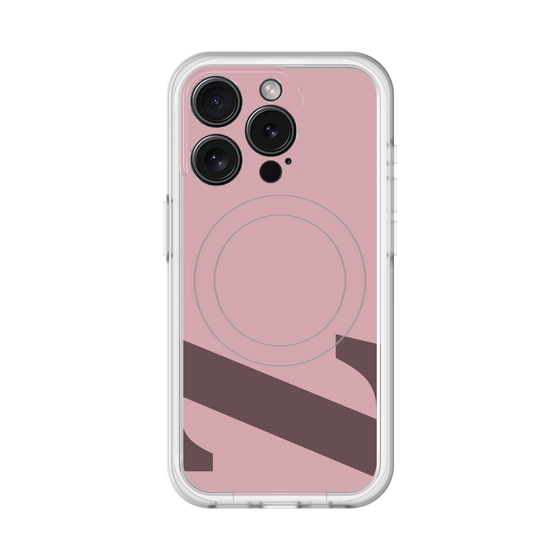 スリムプロテクションプレミアムケース with MagSafe［ オリジナル - initial color - Z dusty pink ］