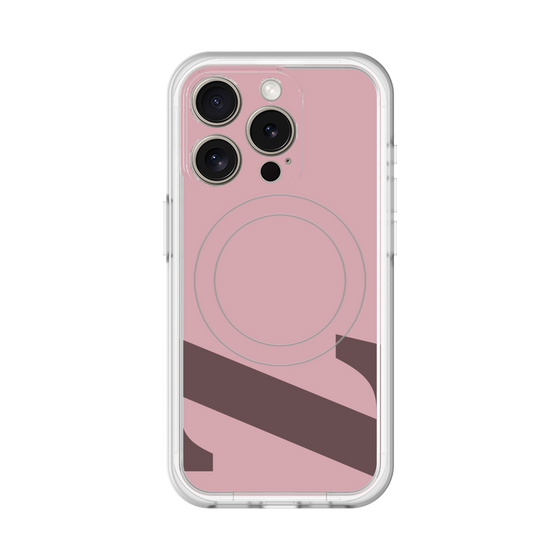 スリムプロテクションプレミアムケース with MagSafe［ オリジナル - initial color - Z dusty pink ］