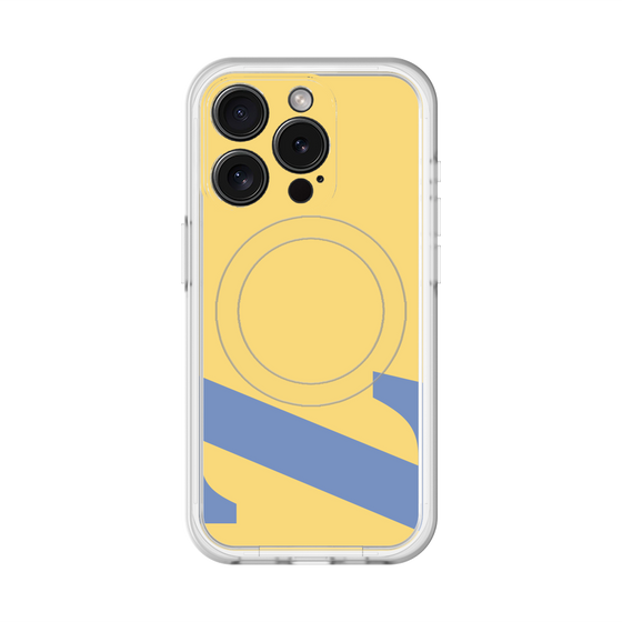 スリムプロテクションプレミアムケース with MagSafe［ オリジナル - initial color - Z yellow ］