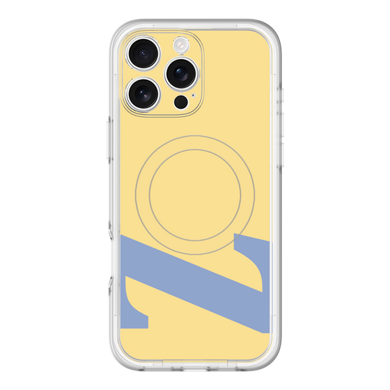 スリムプロテクションプレミアムケース with MagSafe［ オリジナル - initial color - Z yellow ］