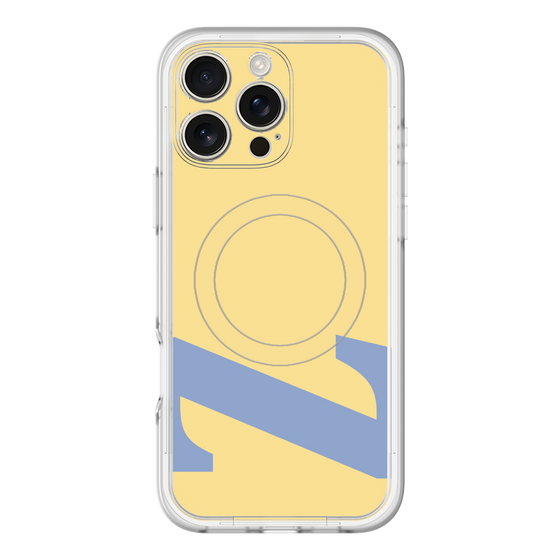 スリムプロテクションプレミアムケース with MagSafe［ オリジナル - initial color - Z yellow ］