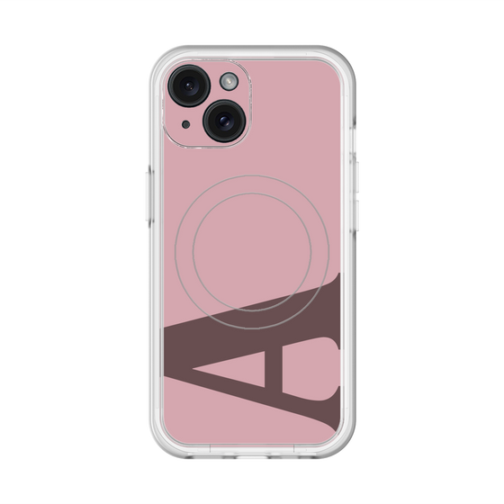 スリムプロテクションプレミアムケース with MagSafe［ オリジナル - initial color - A dusty pink ］